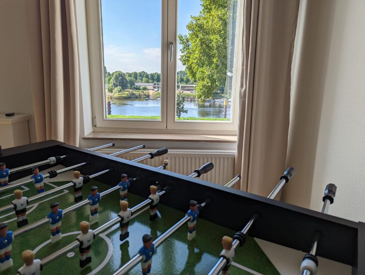 Homey Apartments - Riverside - Mit Weserblick Und Parkplatz 브레멘 외부 사진