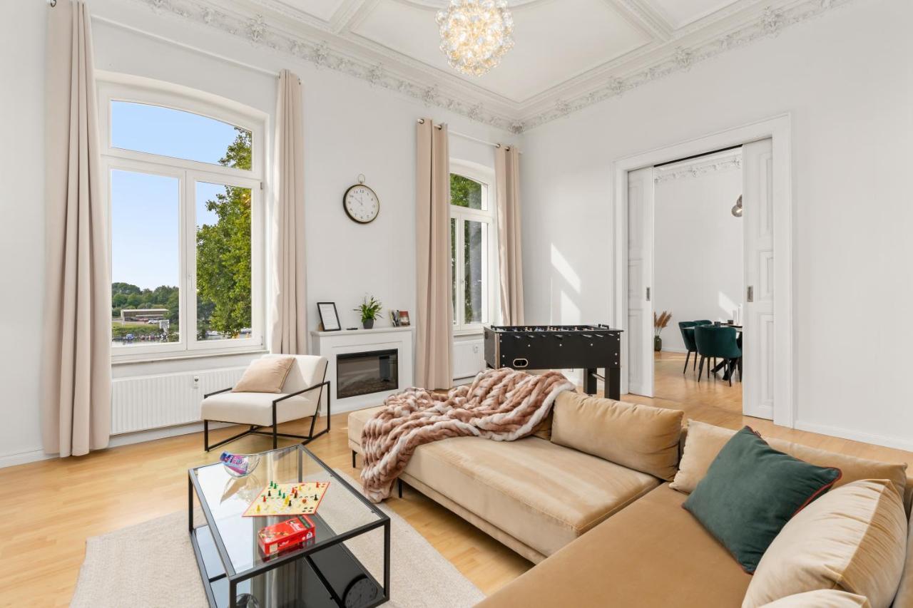 Homey Apartments - Riverside - Mit Weserblick Und Parkplatz 브레멘 외부 사진