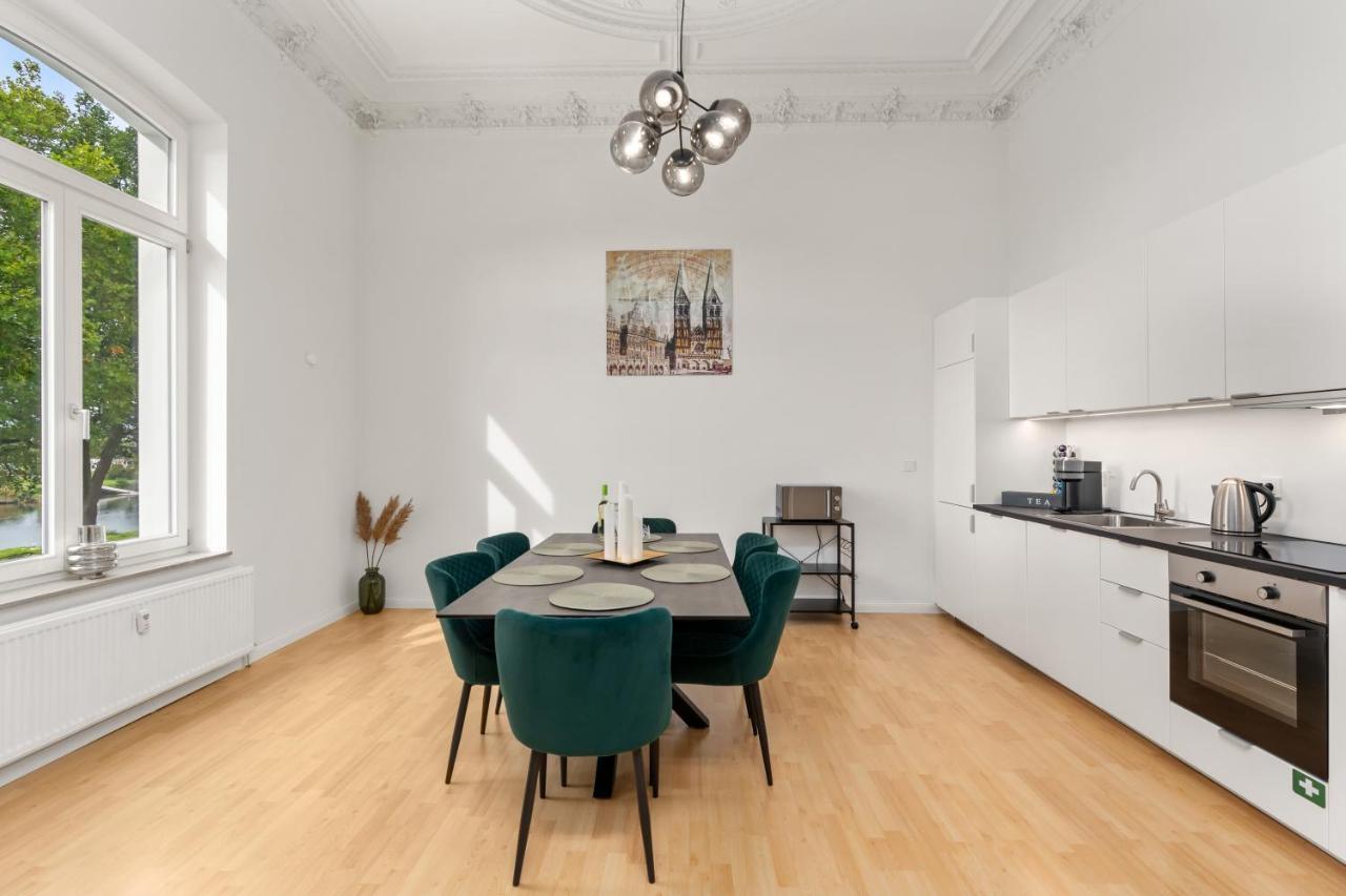Homey Apartments - Riverside - Mit Weserblick Und Parkplatz 브레멘 외부 사진